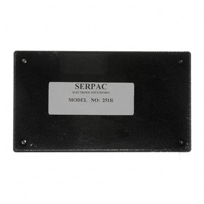 251R,BK by Serpac - BOX ABS BLACK 5.620""L X 3.250""W