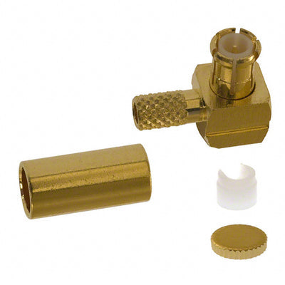 252119 by Amphenol RF - CONNECTOR MCX PLUG R/A 50 OHM SOLDER