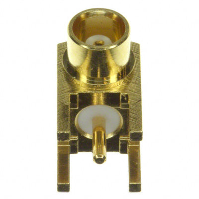252129 by Amphenol RF - CONNECTOR MCX RCPT R/A 50 OHM PCB