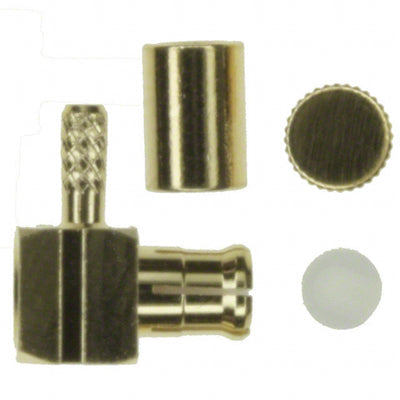 252135 by Amphenol RF - CONNECTOR MCX PLUG R/A 50 OHM SOLDER