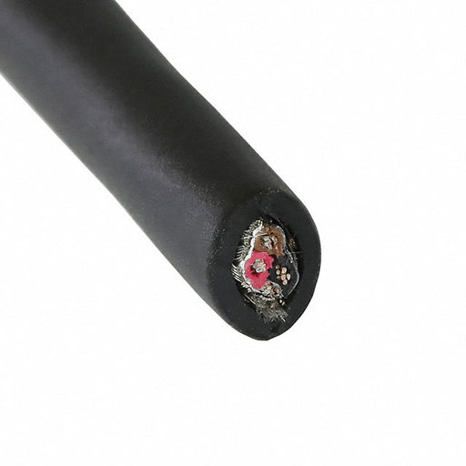 25533 BK199 by Alpha Wire - CABLE 3COND 16AWG BLK SHLD 1000
