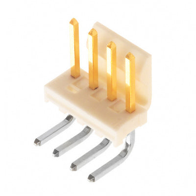 0026615040 by Molex - CONNECTOR HEADER R/A 4POS 3.96MM