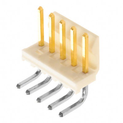 0026615050 by Molex - CONNECTOR HEADER R/A 5POS 3.96MM