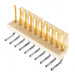 0026615100 by Molex - CONNECTOR HEADER R/A 10POS 3.96MM