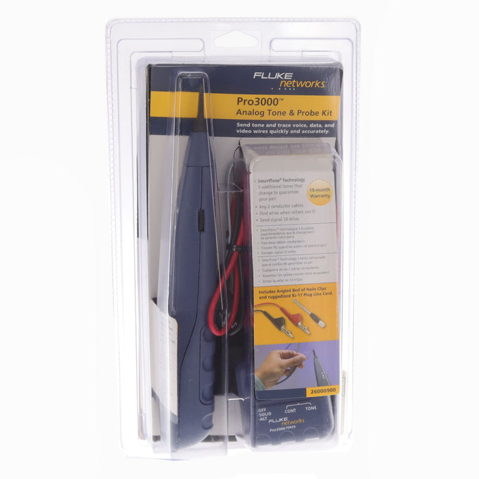 26000900 by Fluke Networks - PRO3000 TONE & PROBE KIT