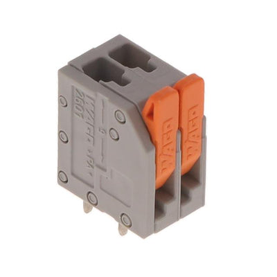 2601-3102 by WAGO Corporation - TERM BLK PCB LEVER 3.5MM 2POS