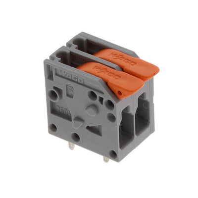 2604-1102 by WAGO Corporation - PCB TERMINAL BLOCK; LEVER; 4 MM;