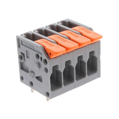2604-1104 by WAGO Corporation - PCB TERMINAL BLOCK; LEVER; 4 MM;