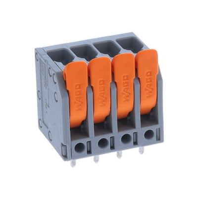 2604-3104 by WAGO Corporation - PCB TERMINAL BLOCK; LEVER; 4 MM;