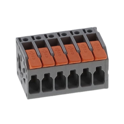 2604-3106 by WAGO Corporation - PCB TERMINAL BLOCK; LEVER; 4 MM;