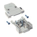 260709 by Wurth Elektronik - CONNECTOR BACKSHELL 9POS 180DEG SHLD
