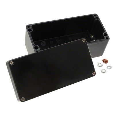 260816060 by Rose Enclosures - BOX FIBERGLASS BLK 6.3""LX2.95""W