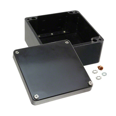 261212090 by Rose Enclosures - BOX FIBERGLASS BLK 4.8""LX4.72""W