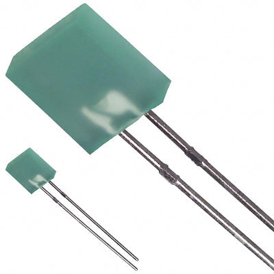 HLMP0504 by onsemi - LED GREEN DIFFUSED RECT T/H