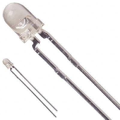 HLMP1340 by onsemi - LED RED CLEAR T-1 T/H