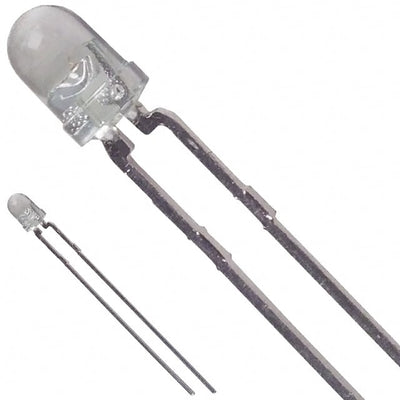 HLMP1540 by onsemi - LED GREEN CLEAR T-1 T/H