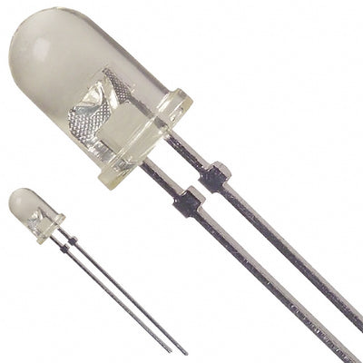 HLMP3850A by onsemi - LED YELLOW CLEAR T-1 3/4 T/H