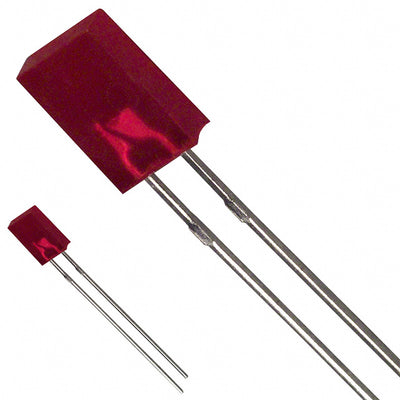 MV57123 by onsemi - LED RED DIFF RECT 2MMX5MM T/H