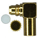 262113 by Amphenol RF - CONNECTOR MMCX PLUG R/A 50 OHM SOLDER