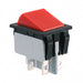 2641LH/2A216000L0 by APEM Inc. - ROCKER SWITCH DPST 16A 125V