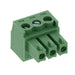 2642100000 by Weidmuller - TERM BLK PLUG 3POS 180DEG 3.81MM