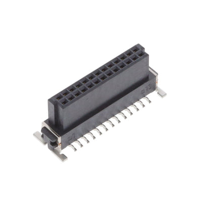 154718-E by TE Connectivity Erni - SMC F VERT B 26POS SMT 9.0MM