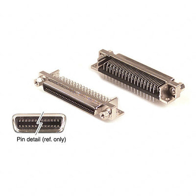 DX10BM-68S(50) by Hirose Electric Co Ltd - CONNECTOR MINI HD RCPT 68P R/A SOLDER