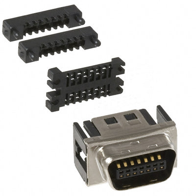 DX30AM-14P by Hirose Electric Co Ltd - CONNECTOR MINI HD PLUG 14POS STR IDC