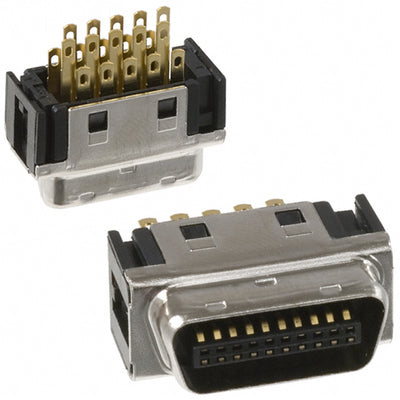 DX40M-20P by Hirose Electric Co Ltd - CONNECTOR MIN HD PLG 20P STR SLD EYEL