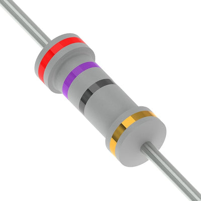 RSF100JB-73-27R by YAGEO - RESISTOR 27 OHM 5% 1W AXIAL