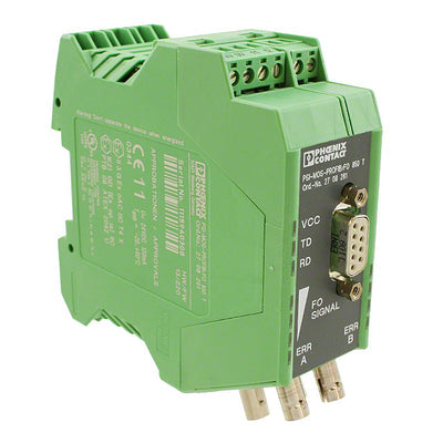 2708261 by Phoenix Contact - FIBER OPTIC CONVERTER DIN RAIL
