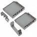 2709451 by Phoenix Contact - HOUSING PLASTIC GRAY