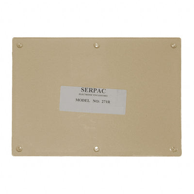 271R,AL by Serpac - BOX ABS ALMOND 6.880""L X 4.880""W