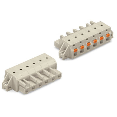 2721-212/031-000 by WAGO Corporation - 1-CONDUCTOR FEMALE PLUG; 100% PR