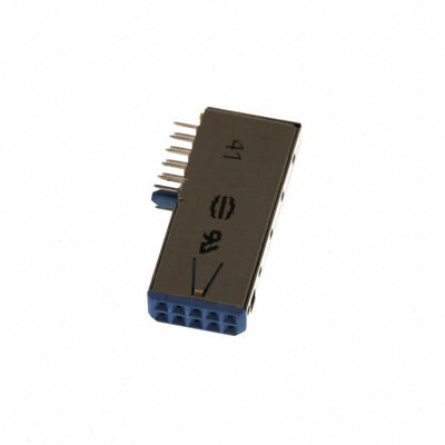 27211218006 by HARTING - CONNECTOR 10POS 0.079 GOLD PCB R/A