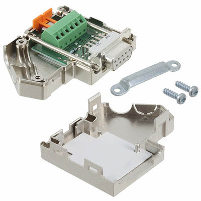 2744694 by Phoenix Contact - CONNECTOR D-SUB RCPT 9POS TERM BLK