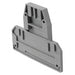 2770859 by Phoenix Contact - CONNECTOR TERM BLK END PLATE RAIL GRY