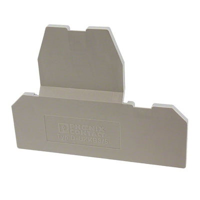 2771023 by Phoenix Contact - CONNECTOR TERM BLK END PLATE RAIL GRY
