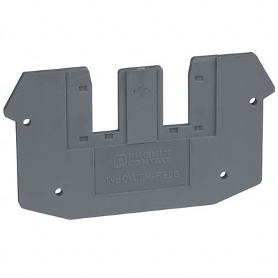 2777027 by Phoenix Contact - CONNECTOR TERM BLK END PLATE RAIL GRY