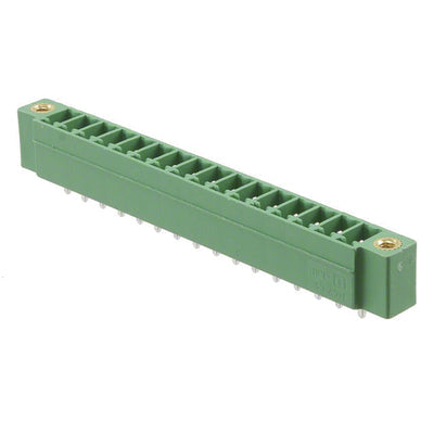 1830732 by Phoenix Contact - TERM BLOCK HDR 16POS VERT 3.81MM