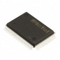 A40MX02-PQ100A by Microchip Technology - IC FPGA 57 I/O 100QFP