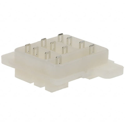 27E043 by TE Connectivity Potter & Brumfield Relays - RELAY SOCKET 11 POS CHASSIS MT