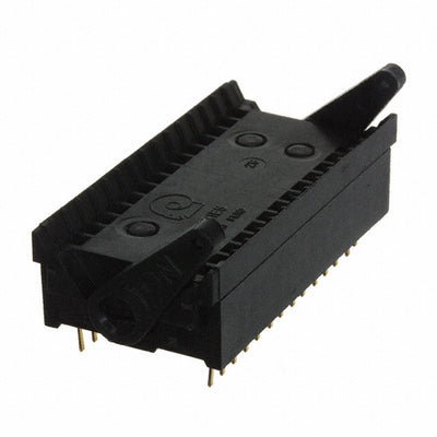 28-516-11 by Aries Electronics - CONNECTOR IC DIP SOCKET ZIF 28POS GLD