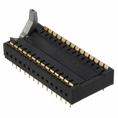 28-526-11 by Aries Electronics - CONNECTOR IC DIP SOCKET ZIF 28POS GLD