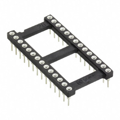 28-6518-10T by Aries Electronics - CONNECTOR IC DIP SOCKET 28POS GOLD