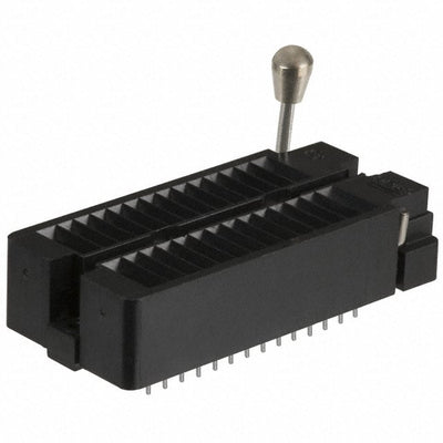 28-6554-10 by Aries Electronics - CONNECTOR IC DIP SOCKET ZIF 28POS TIN