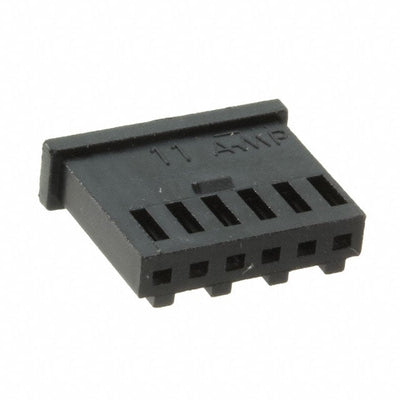 280360 by TE Connectivity AMP Connectors - CONNECTOR RECPT HSG 6POS 2.54MM