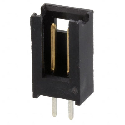 280370-3 by TE Connectivity AMP Connectors - CONNECTOR HEADER VERT 2POS 2.54MM