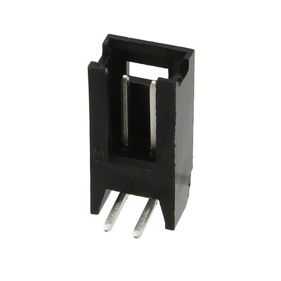 280377-1 by TE Connectivity AMP Connectors - CONNECTOR HEADER R/A 2POS 2.54MM