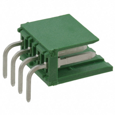 280616-1 by TE Connectivity AMP Connectors - CONNECTOR HEADER R/A 4POS 3.96MM